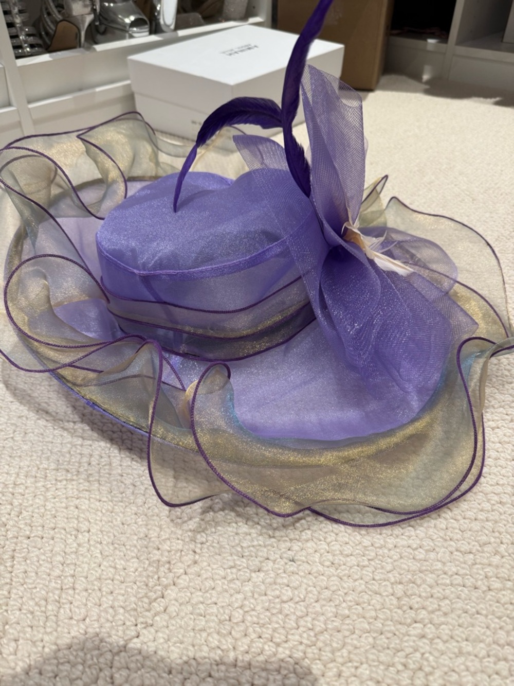 Fascinator hat - Picture 4 of 6